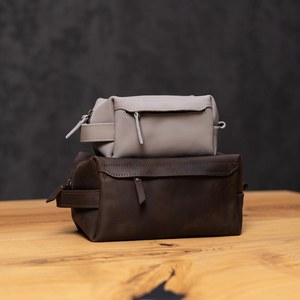 Bolso de mano de gran capacidad con cierre de cremallera, cartera de cuero genuino para hombre, bolsillo para teléfono móvil, bolso largo plegable de negocios a la moda - Product Image 5