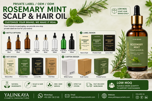 Traitement capillaire et huile nourrissante végétalienne à la menthe et au romarin pour le cuir chevelu, formule 2-en-1 adoucissante et rafraîchissante aux herbes - Product Image 4