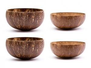 Bol en coquille de noix de coco réutilisable 2025 naturel en gros meilleur prix qualité maison et restaurant couvercle de maintien des aliments emballage en carton - Product Image 5