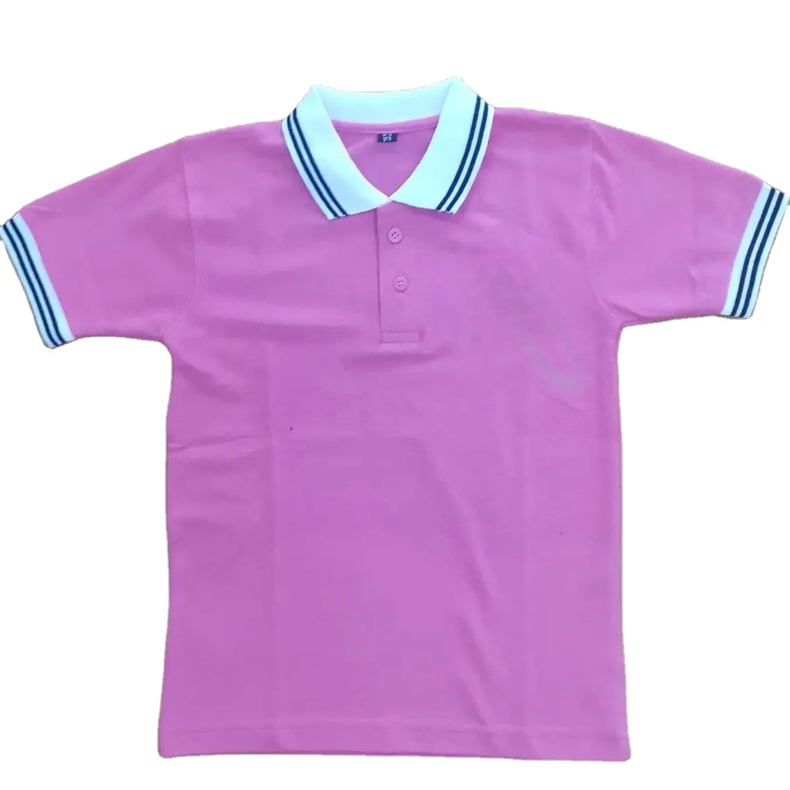 Factory Wholesale Top Grade Quality Custom Logo and Design Boys School Uniform Polo Shirts