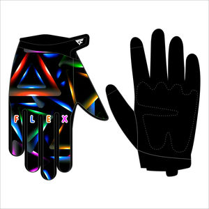 Gants de motocross de course en microfibre pour hommes avec logo et design personnalisés Vente à chaud - Product Image 1