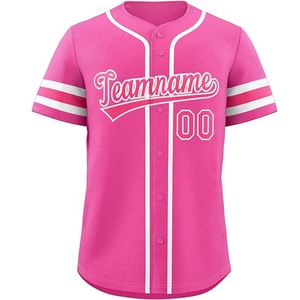 Camiseta deportiva para hombre, ropa de béisbol y softbol, camisetas transpirables de secado rápido con nombre de equipo, 100% poliéster para adultos - Product Image 2