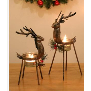 Nouveau bougeoir moderne de renne mariage et tous les événements bougeoir décoratif bougeoir de décor de noël bougeoir - Product Image 6