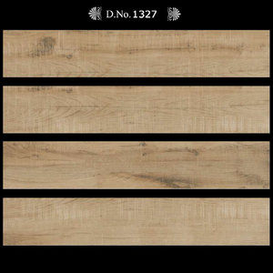 Haute qualité 200x1200mm gris brillant finition étanche porcelaine émaillée aspect bois carreaux de céramique Design moderne cuisine jardin - Product Image 6