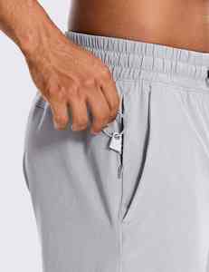 <b>Men's</b> Double Layer Workout Running <b>Shorts</b> Comfort <b>Elastic</b> <b>Waistband</b> Quick Dry Gym Jogging <b>Shorts</b> 2 Layers Solid 2-in-1 <b>Shorts</b> - Product Image 5