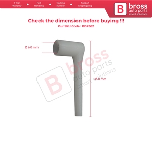 อะไหล่ควบคุมล็อคประตู BDP682 รุ่น 7700653447 สำหรับ 9 11 - Product Image 5