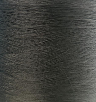 Fil DTY en polyester 100 % recyclé, entièrement personnalisable (OEM & ODM), torsion réglable et direction S/Z, 30D à 600D, teint en masse noir