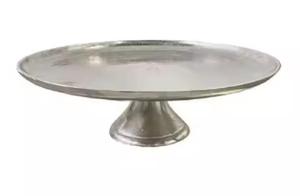 Two <b>Tier</b> Metal <b>Cake</b> <b>Stand</b> Gold Plated Wedding Decorative Handmade <b>Cake</b> <b>Stand</b> Round Shape Designer Fancy Metal <b>Cake</b> <b>Stand</b> - Product Image 2