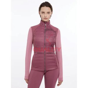 Meilleure vente de veste d'équitation pour femmes en gros de tissu extensible, imperméable et respirant, veste d'équitation élégante et ergonomique pour femmes - Product Image 1