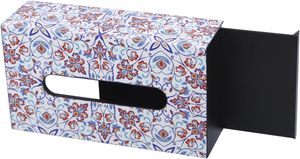 Boîte à mouchoirs élégante en MDF avec motif imprimé imperméable pour la décoration de la maison et du restaurant par HF Crafts - Product Image 5