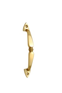 Poignée de porte de placard en laiton pur de qualité industrielle de 4 pouces, fabrication artisanale, vente en gros, exportation, OEM/ODM personnalisable - Product Image 2