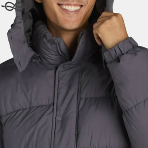 เสื้อแจ็คเก็ตพัฟเฟอร์ผู้ชายทรงทันสมัย สไตล์ไฮสตรีท คอตั้ง มีฮู้ด เสื้อนอกสำหรับฤดูใบไม้ร่วง ระบายอากาศได้ดี ปรับขนาดได้ ไซส์ S-3XL เหมาะกับทุกหุ่น - Product Image 4