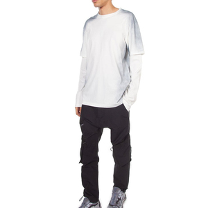 T-shirts imprimés en tricot double couche personnalisés, usine OEM, design en coton lourd surdimensionné de qualité supérieure pour les marques de streetwear - Product Image 5