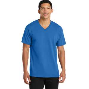 เสื้อยืดคอกลมผู้ชาย ผ้าฝ้ายพรีเมียม แขนสั้น เรียบง่าย สบายๆ เสื้อยืดลำลองผ้าฝ้ายน้ำหนักเบา แขนสั้น สำหรับผู้ชาย - Product Image 1