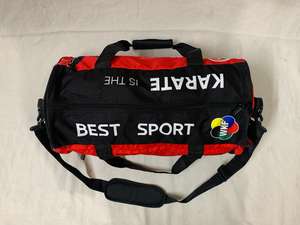 2025 último modelo personalizado de alta calidad bolsa de gimnasio con sublimación de gran capacidad resistente al agua forro de poliéster estilo de lujo - Product Image 3