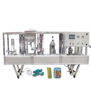 Máquina de sellado de llenado de polvo de <span class=keywords><strong>café</strong></span> de salsa de aceite de <span class=keywords><strong>agua</strong></span> superventas de alta calidad máquina de embalaje de sellado de llenado de vasos de plástico - Product Image 2