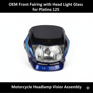 หน้ากากไฟหน้ารถมอเตอร์ไซค์สำหรับชุดประกอบไฟหน้ารถมอเตอร์ไซค์ platina 125 - Product Image 2