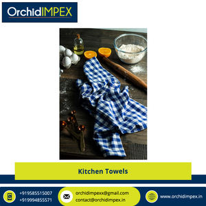 Serviette de cuisine en coton biologique et tissu éponge 100% à séchage rapide de qualité supérieure Prix du fabricant - Product Image 6