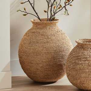 แจกันหญ้าทะเลทอจาก tienphong งานตกแต่งทำมือธรรมชาติสำหรับตกแต่งบ้านและร้านค้าปลีกขายส่ง - Product Image 4