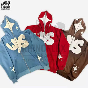 Sudaderas con capucha con estampado de soplo de precio barato superventas, ropa informal básica, mezcla de algodón, nuevas sudaderas con capucha con estampado de soplo con estilo a la venta - Product Image 2