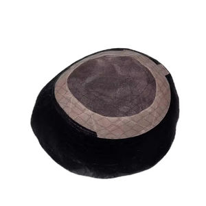 Prótesis capilar de cabello humano con base mono, peluca de cabello humano con base mono, cabello Taz BD - Product Image 1