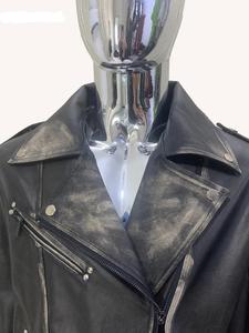 Blouson universitaire en cuir brodé de haute qualité pour homme, coupe-vent, respirant, style sportif urbain, personnalisable - Product Image 5