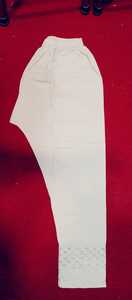 Pantalones acampanados de invierno para mujer de calidad superior, tela Dhanak de algodón transpirable, Top de verano, diseño Shalwar, talla grande - Product Image 4