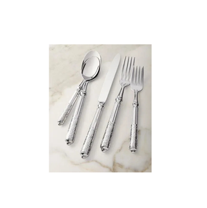 ชุดช้อนส้อมมีดสแตนเลส304มีด้ามจับดีไซน์หรูหราผลิตได้ - Product Image 1