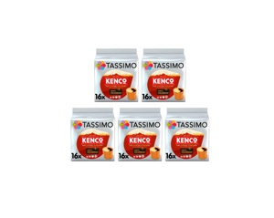 Cápsulas de Café Colombiano Tassimo Kenco X16 (Paquete de 5, Total 80 Bebidas) - Product Image 1