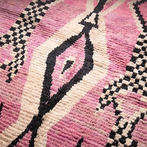 พรมผ้าวูลสไตล์โมร็อคกันแบบสั่งทำใหม่พรมปูในห้องเด็กลายแอบสแตรกออกแบบได้ตามต้องการ - Product Image 5