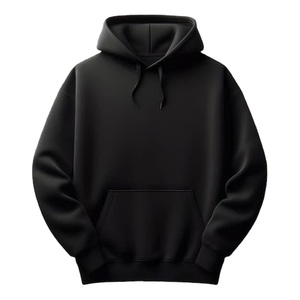 Sudaderas de cuello redondo unisex lisas de invierno al por mayor ODM, de varios colores, con hombros caídos, ajuste holgado, personalizables de nailon/algodón - Product Image 1