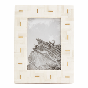 Cadre photo décoratif avec un élégant détail de nœud doré pour les occasions spéciales Cadre de luxe pour les photos de mariage et les cadeaux - Product Image 6