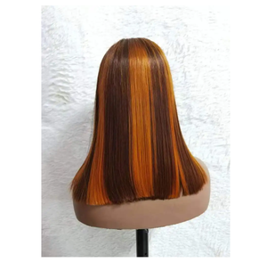 Offre Spéciale élégant Transparent pour dentelle avant longue droite perruques de cheveux vierges les plus populaires chinois en vrac cheveux humains 250% densité - Product Image 1