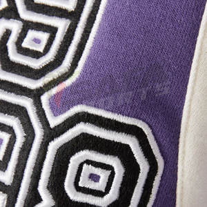 Chaqueta Varsity Letterman para Mujer, Estilo Vintage, Tejido de Punto, Personalizable, Talla 5XL, Tela Estampada, Relleno de Algodón, Venta al Por Mayor - Product Image 6