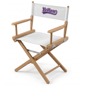 Chaise de jardin pliable contemporaine en bois massif - Product Image 1