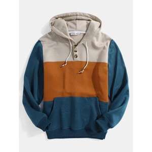 Streetwear Boys Hoods Calidad duradera nuevo artículo Sudaderas con capucha Oversize Fit Sudadera con capucha de moda para hombre Casual Pullover/sudadera - Product Image 4