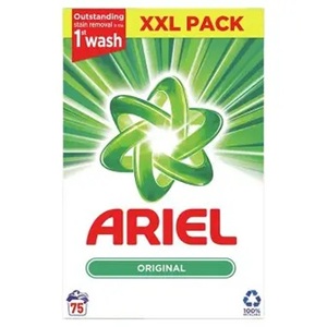 Ariel <b>Laundry</b> <b>Detergent</b> Washing Powder 100 Washing Loads - Product Image 2