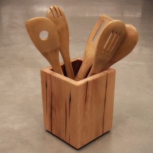 Porte-cuillère en bois bois d'acacia de haute qualité pieds en silicone antidérapants spéciaux support parfait cuisine pour la vente - Product Image 2