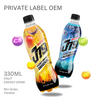 Boisson gazeuse énergisante saine et exotique de 330 ml, fabrication OEM ODM, étiquette privée, vente en gros, fabricant de boissons