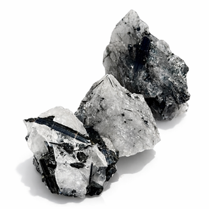 Vente flash - Cristal de tourmaline noire poli naturel DS, pierre brute de haute qualité, forme irrégulière, 2-4 cm, Feng Shui, ange - Product Image 1