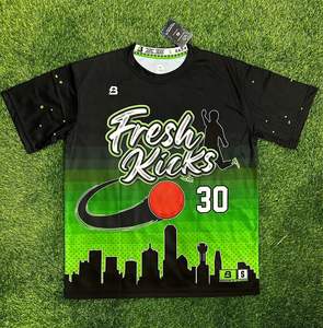 Camiseta Deportiva de Manga Corta para Hombre, Sublimada, de Punto, 200 g/m², Spandex/Poliéster, Color Sólido, Logotipo Personalizado, Alta Calidad, Secado Rápido - Product Image 6