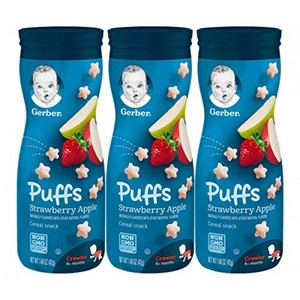 Proveedor alemán Gerber Graduados Puffs Cereal Snack Desayuno Cereales Gerber Graduados Sabor de fruta para la venta - Product Image 4