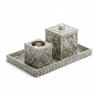 Brûleur d'encens authentique en nacre pour cadeau de Ramadan, décoration religieuse islamique pour la maison, spirituel, Vietnam - Product Image 1