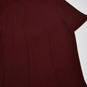 Piqué de algodón de punto sólido de primera calidad para hombre para camisa Classic Fit Quick Dry Transpirable Performance Active Casual - Product Image 6