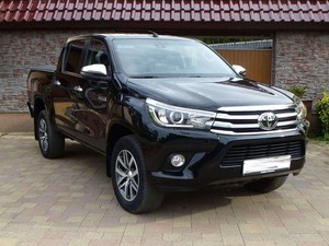 Cabine double Toyota Hilux 2018 d'occasion avec sièges en cuir de direction gauche - Product Image 2