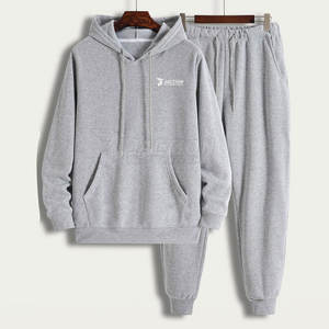 Chándal hecho a medida para hombre, nueva moda, patrón sólido, diseño ajustado, 100% algodón, transpirable, para invierno - Product Image 1