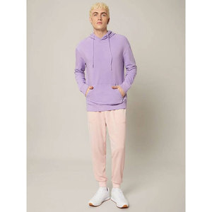 Sweat à capuche d'hiver 100 % coton polaire pour homme, style tendance, taille personnalisée, design à cordon de serrage, streetwear vierge, prix abordable - Product Image 5