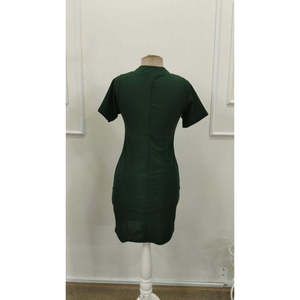 Vestido Mini de Crepé con Cuello Halter y Abertura en la Espalda, Manga Corta y Cintura Ajustada para Mujer, Modelo 32885, de Jane's, para una Estilo Chic en la Noche - Product Image 6