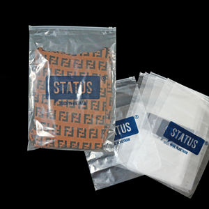 Bolsas con cierre de cremallera LDPE con logotipo personalizado al por mayor para bolsas para camisetas ropa embalaje biodegradable bolsas con cierre hermético - Product Image 2