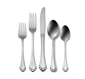 ชุดเครื่องใช้บนโต๊ะอาหารชุบเงินสไตล์โมเดิร์นทำจากสแตนเลสมีดีไซน์ตามสั่ง - Product Image 6